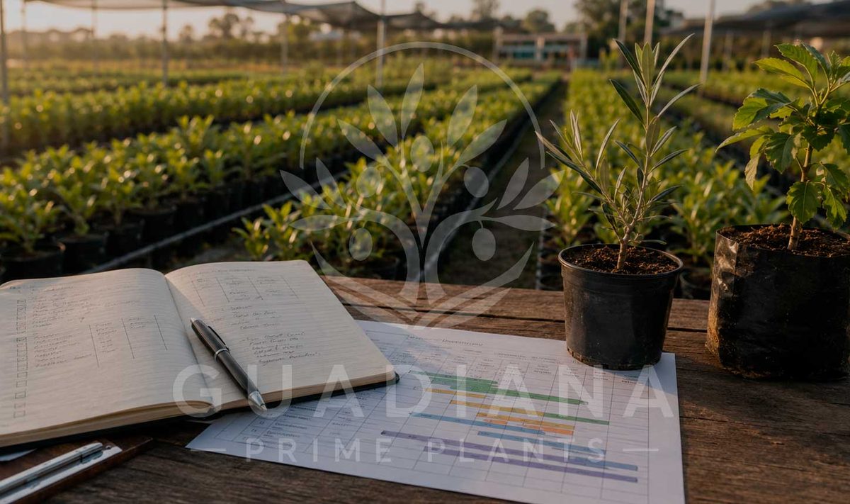 Cómo planificar el suministro de planta para una campaña agrícola