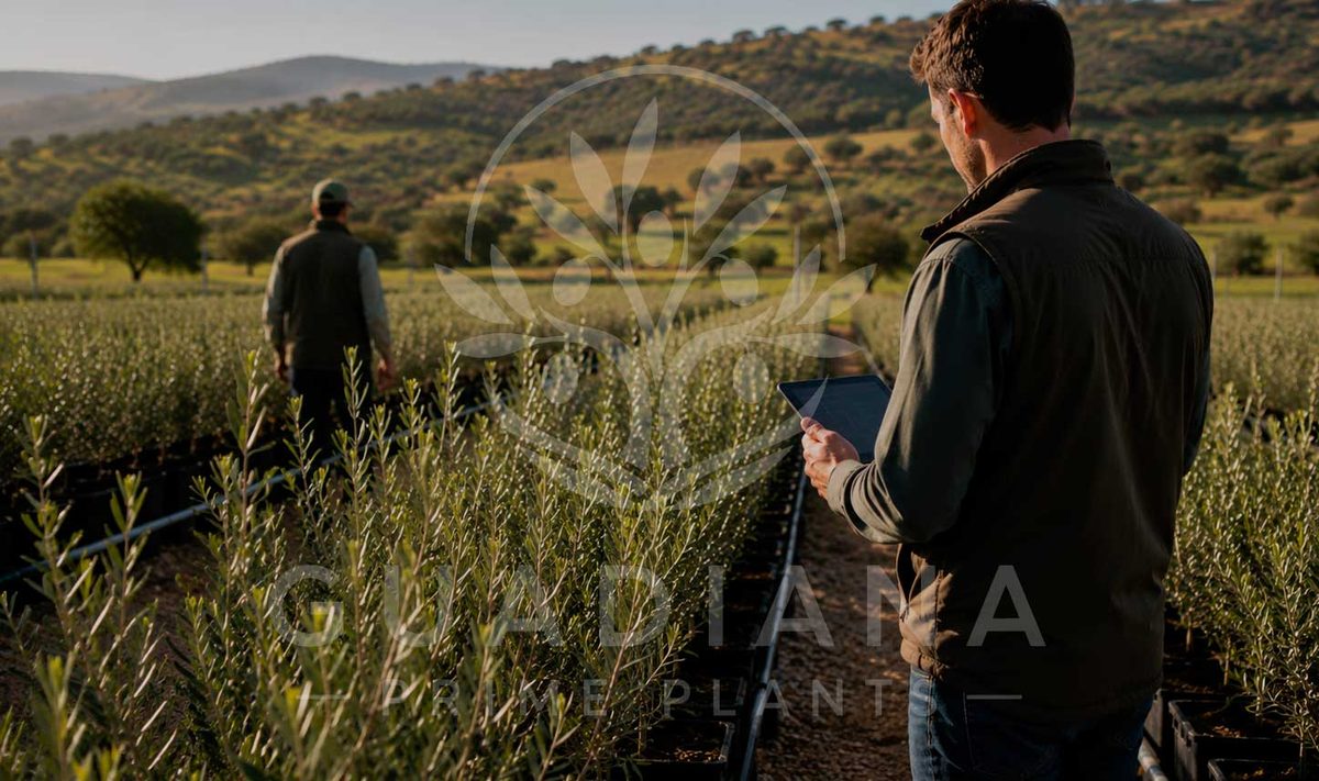 Vivero de olivos en Extremadura: cómo elegir planta profesional
